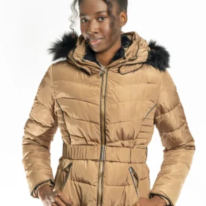 Inicio abrigo plumífero puffer 3/4 "amber glow" – bronce